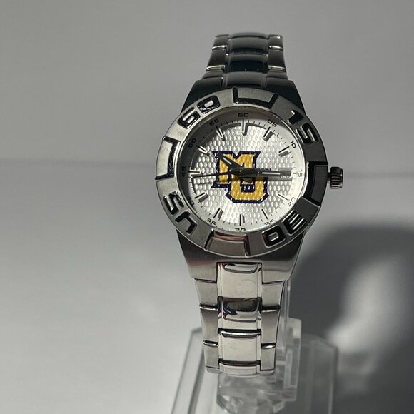 Marquette Golden Eagles NCAA Women's Stainless-Steel Watch by Fossil NEW - Picture 2 of 6